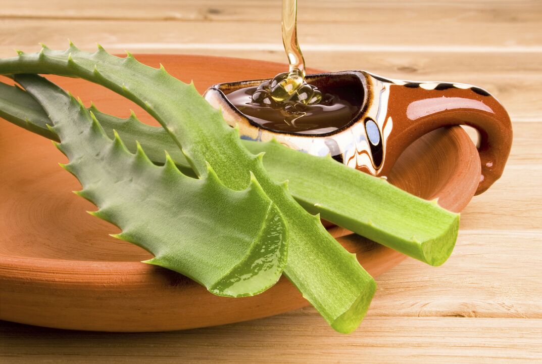 Aloe-Saft zur Steigerung der Potenz