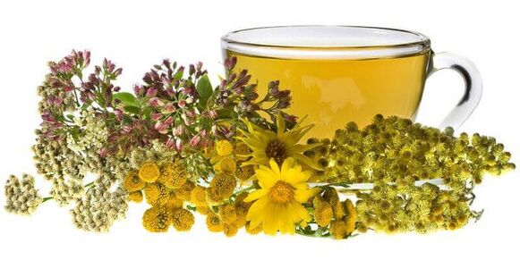 Infusion zur Potenzsteigerung.