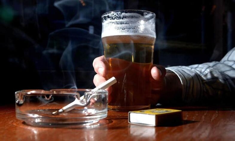 Alkohol verringert die Potenz